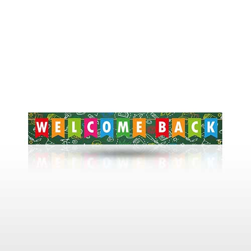 Welcome Back Art banner