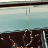 Car pendant for Qatar National Day, plated with Gold, adorned with sparkling zircon stones, perfect gifts