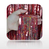 colorful foil metallic curtain party deoratio backdrop