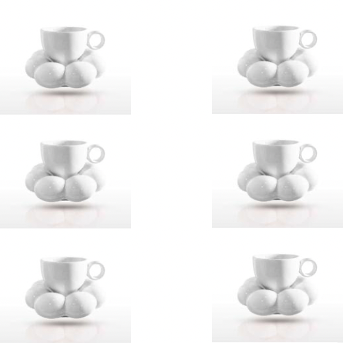 Set of 6 pieces Nice mugs ,perfect for Eid al fitr